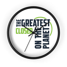 Load image into Gallery viewer, Wall clock - Closer