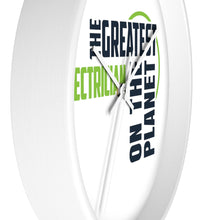 Load image into Gallery viewer, Wall clock - Electrician